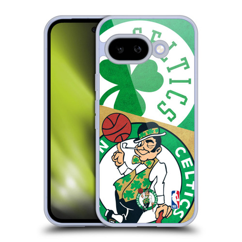 NBA Boston Celtics Half Oversized Soft Gel Case for Google Pixel 9A