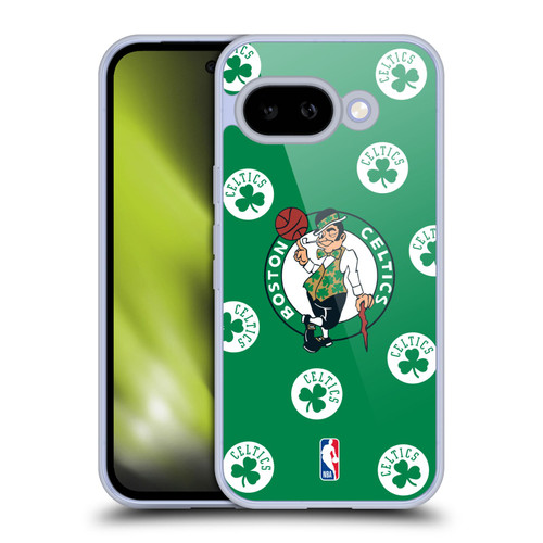 NBA Boston Celtics Patterns Soft Gel Case for Google Pixel 9A