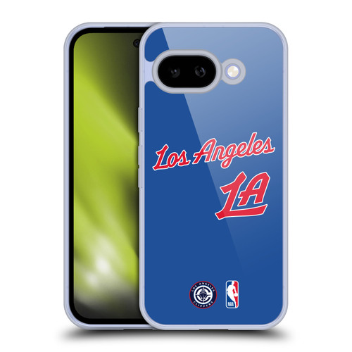 NBA Los Angeles Clippers Logo Retro Design Soft Gel Case for Google Pixel 9A