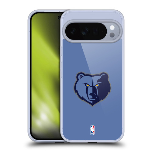 NBA Memphis Grizzlies Logo Light Blue Soft Gel Case for Google Pixel 10 Pro XL
