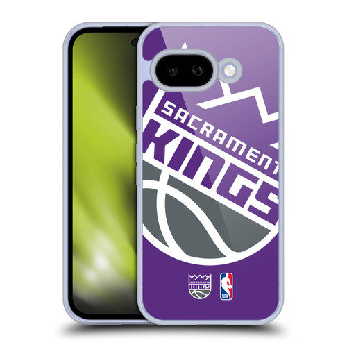 NBA Sacramento Kings Logo Oversized Soft Gel Case for Google Pixel 9A