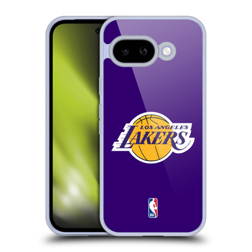NBA Los Angeles Lakers Logo Purple Soft Gel Case for Google Pixel 9A