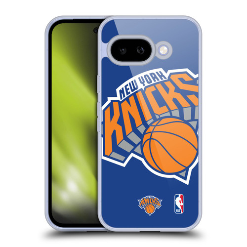 NBA New York Knicks Oversized Soft Gel Case for Google Pixel 9A