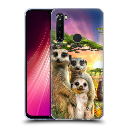 Aimee Stewart Animals Meerkats Soft Gel Case for Xiaomi Redmi Note 8T
