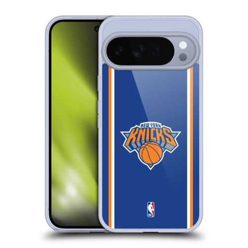 NBA New York Knicks Logo Blue Design Soft Gel Case for Google Pixel 10 Pro XL