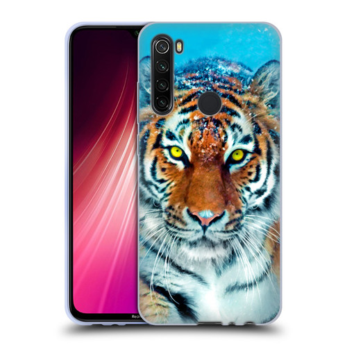 Aimee Stewart Animals Yellow Tiger Soft Gel Case for Xiaomi Redmi Note 8T