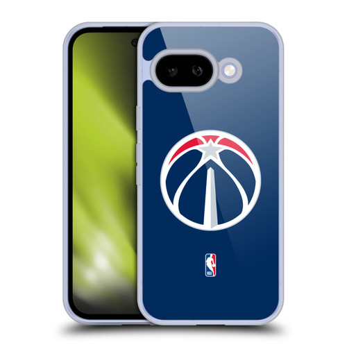 NBA Washington Wizards Logo Navy Blue Soft Gel Case for Google Pixel 9A