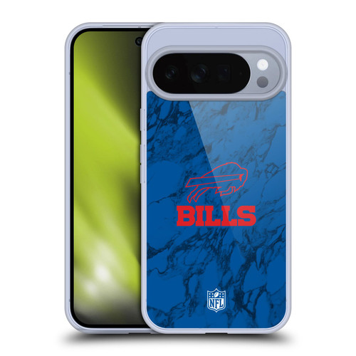 NFL Buffalo Bills Graphics Coloured Marble Soft Gel Case for Google Pixel 10 Pro XL