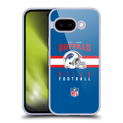 NFL Buffalo Bills Graphics Helmet Typography Soft Gel Case for Google Pixel 9A
