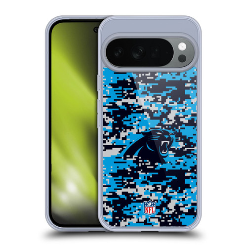 NFL Carolina Panthers Graphics Digital Camouflage Soft Gel Case for Google Pixel 10