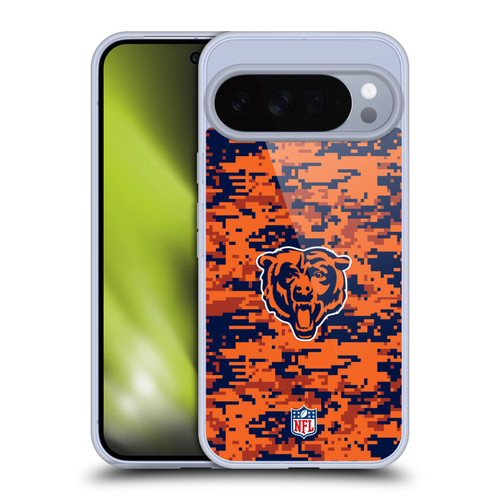NFL Chicago Bears Graphics Digital Camouflage Soft Gel Case for Google Pixel 10 Pro XL