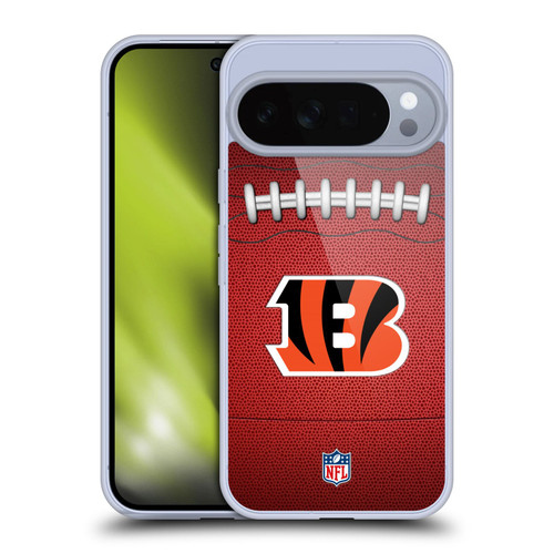 NFL Cincinnati Bengals Graphics Football Soft Gel Case for Google Pixel 10 Pro XL