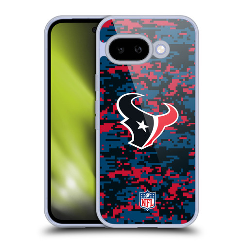 NFL Houston Texans Graphics Digital Camouflage Soft Gel Case for Google Pixel 9A
