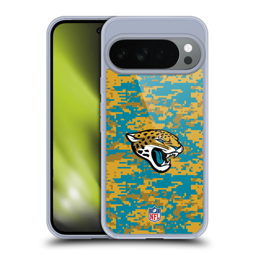 NFL Jacksonville Jaguars Graphics Digital Camouflage Soft Gel Case for Google Pixel 10