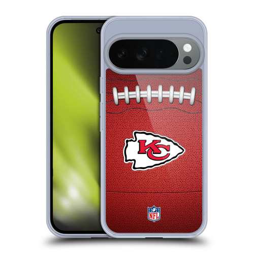 NFL Kansas City Chiefs Graphics Football Soft Gel Case for Google Pixel 10
