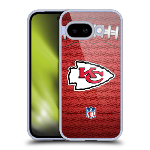 NFL Kansas City Chiefs Graphics Football Soft Gel Case for Google Pixel 9A