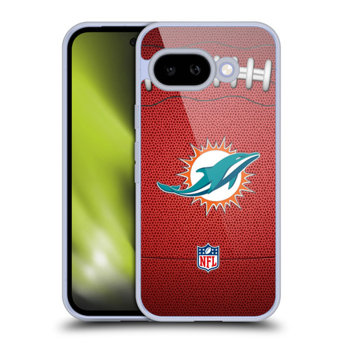 NFL Miami Dolphins Graphics Football Soft Gel Case for Google Pixel 9A
