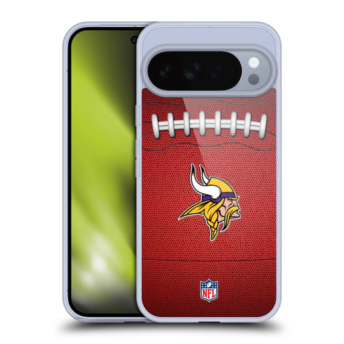 NFL Minnesota Vikings Graphics Football Soft Gel Case for Google Pixel 10 Pro XL