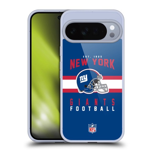 NFL New York Giants Graphics Helmet Typography Soft Gel Case for Google Pixel 10 Pro XL