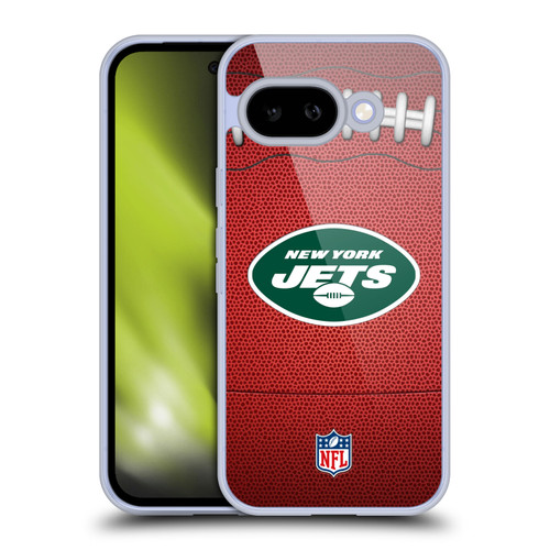 NFL New York Jets Graphics Football Soft Gel Case for Google Pixel 9A