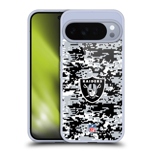 NFL Las Vegas Raiders Graphics Digital Camouflage Soft Gel Case for Google Pixel 10 Pro XL