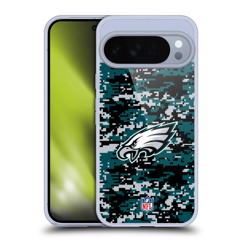 NFL Philadelphia Eagles Graphics Digital Camouflage Soft Gel Case for Google Pixel 10 Pro XL