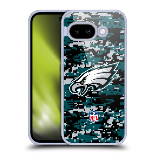 NFL Philadelphia Eagles Graphics Digital Camouflage Soft Gel Case for Google Pixel 9A