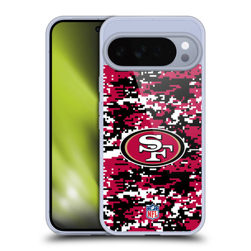 NFL San Francisco 49ers Graphics Digital Camouflage Soft Gel Case for Google Pixel 10 Pro XL