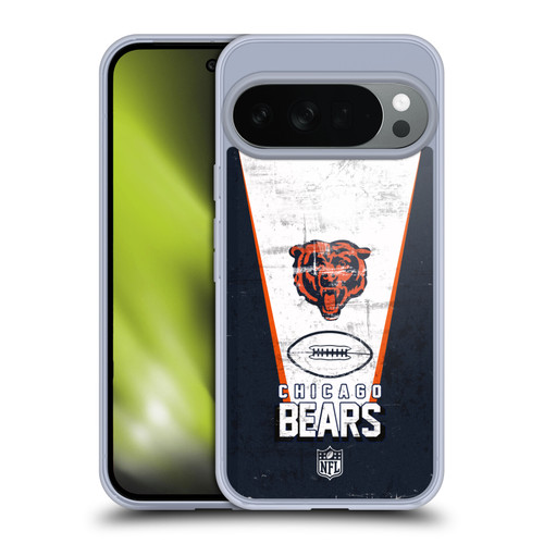 NFL Chicago Bears Logo Art Banner Soft Gel Case for Google Pixel 10