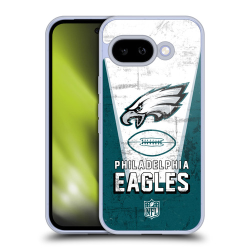 NFL Philadelphia Eagles Logo Art Banner Soft Gel Case for Google Pixel 9A