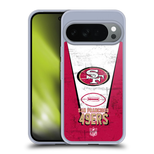 NFL San Francisco 49ers Logo Art Banner Soft Gel Case for Google Pixel 10