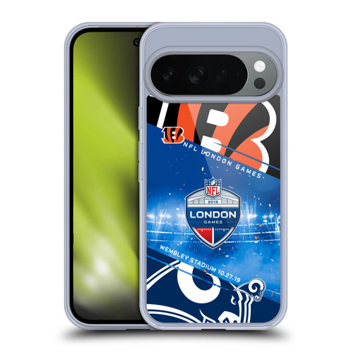 NFL 2019 London Games Bengals VS. Rams Soft Gel Case for Google Pixel 10