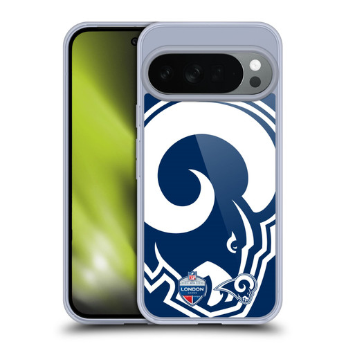 NFL 2019 London Games Oversized Rams Soft Gel Case for Google Pixel 10