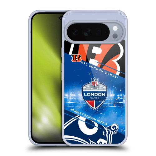 NFL 2019 London Games Bengals VS. Rams Soft Gel Case for Google Pixel 10 Pro XL