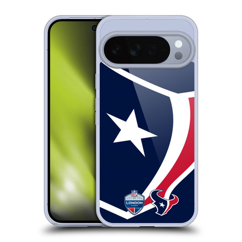 NFL 2019 London Games Oversized Texans Soft Gel Case for Google Pixel 10 Pro XL