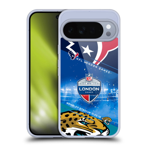 NFL 2019 London Games Texans VS. Jaguars Soft Gel Case for Google Pixel 10 Pro XL