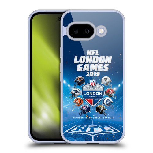 NFL 2019 London Games All Teams Soft Gel Case for Google Pixel 9A