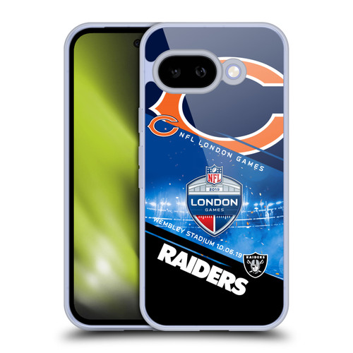 NFL 2019 London Games Bears VS. Raiders Soft Gel Case for Google Pixel 9A