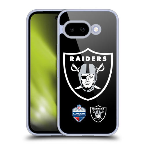 NFL 2019 London Games Oversized Raiders Soft Gel Case for Google Pixel 9A