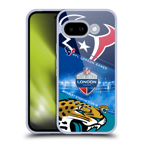 NFL 2019 London Games Texans VS. Jaguars Soft Gel Case for Google Pixel 9A