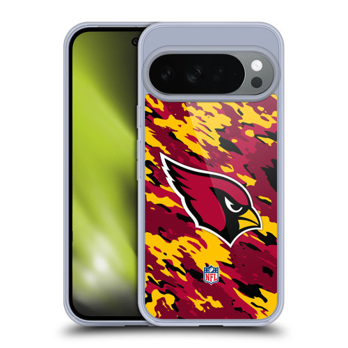 NFL Arizona Cardinals Logo Camou Soft Gel Case for Google Pixel 10