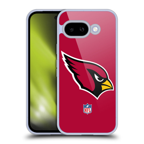 NFL Arizona Cardinals Logo Plain Soft Gel Case for Google Pixel 9A