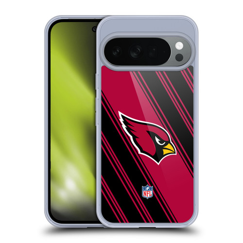 NFL Arizona Cardinals Artwork Stripes Soft Gel Case for Google Pixel 10