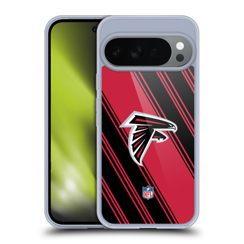 NFL Atlanta Falcons Artwork Stripes Soft Gel Case for Google Pixel 10