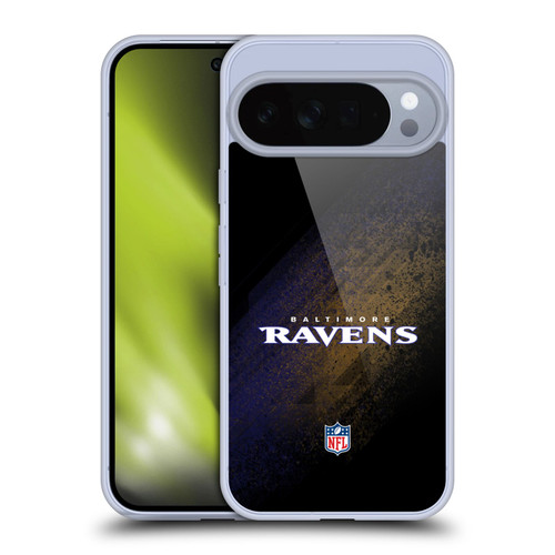 NFL Baltimore Ravens Logo Blur Soft Gel Case for Google Pixel 10 Pro XL