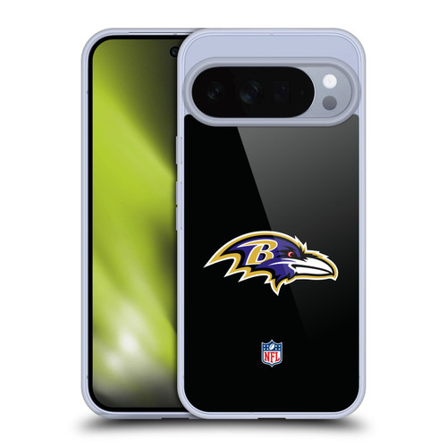 NFL Baltimore Ravens Logo Plain Soft Gel Case for Google Pixel 10 Pro XL