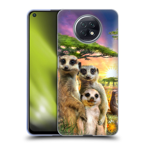 Aimee Stewart Animals Meerkats Soft Gel Case for Xiaomi Redmi Note 9T 5G