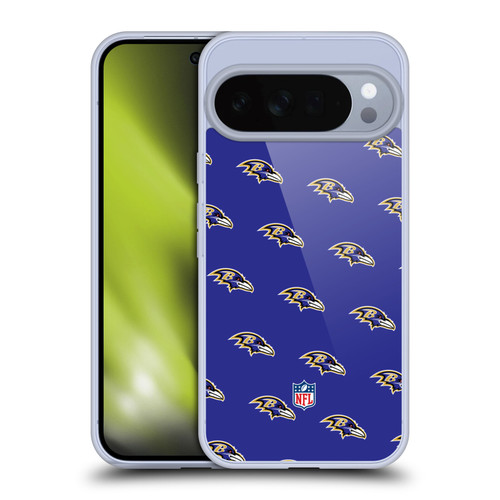 NFL Baltimore Ravens Artwork Patterns Soft Gel Case for Google Pixel 10 Pro XL