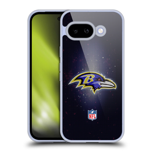NFL Baltimore Ravens Artwork LED Soft Gel Case for Google Pixel 9A
