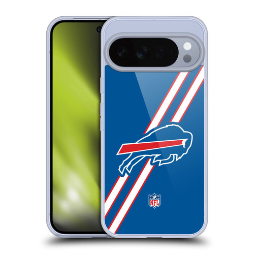 NFL Buffalo Bills Logo Stripes Soft Gel Case for Google Pixel 10 Pro XL